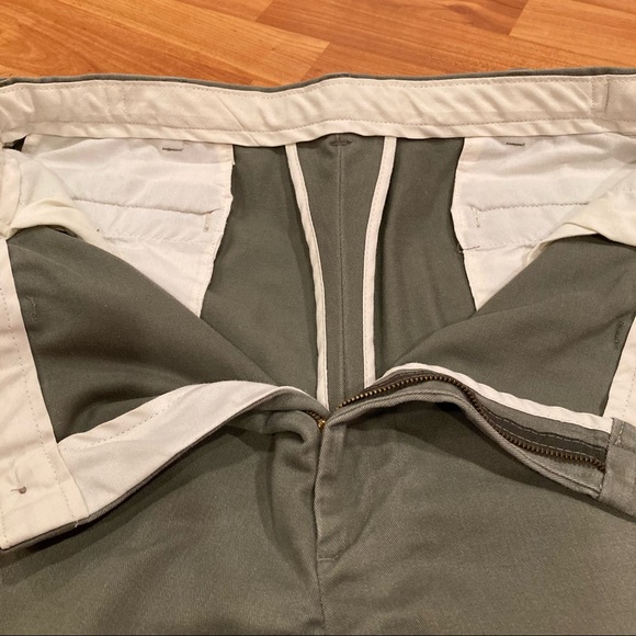 Haggar generations Men's Khaki Pants 38 X 32 Flat Front Hidden Comfort Waistband - Picture 8 of 12